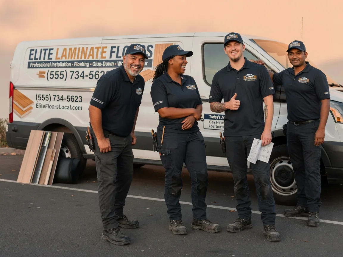 Laminate flooring installation company in Republic, MI